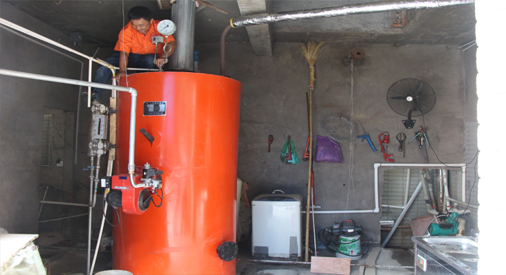 0.3t燃油蒸汽发生器现场调试 0.3t燃油蒸汽发生器现场调试