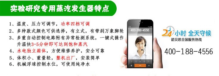 3-6-9kw实验研究小型蒸汽发生器特点
