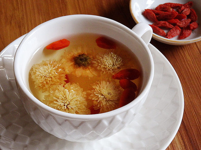 枸杞菊花茶 枸杞菊花茶