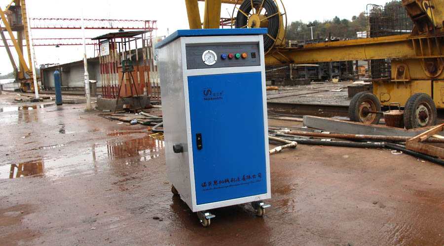 铁路部门正在使用芭乐视频APP黄色版下载安装铁路桥梁养护蒸汽发生器