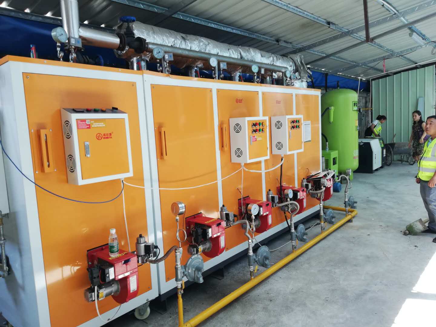 传统燃煤锅炉环境污染严重，使用蒸汽发生器煮豆浆环保卫生