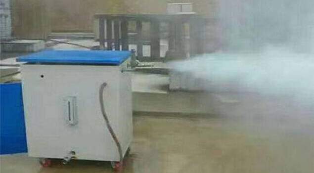 桥梁养护使用蒸汽发生器缩短养护时间，提高效率