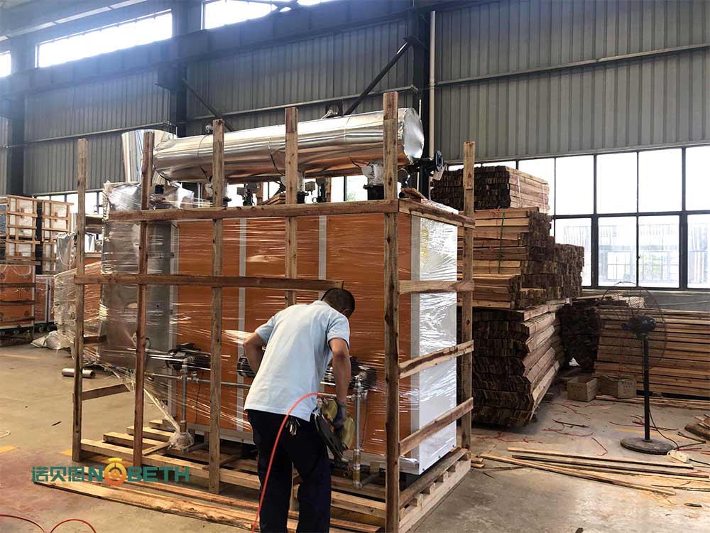 芭乐视频APP黄色版下载安装员工正细心检查河北0.3T低氮芭乐视频成人网站的包装