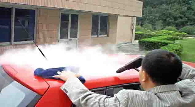 蒸汽洗车就选小型蒸汽锅炉，让污渍无处可匿！