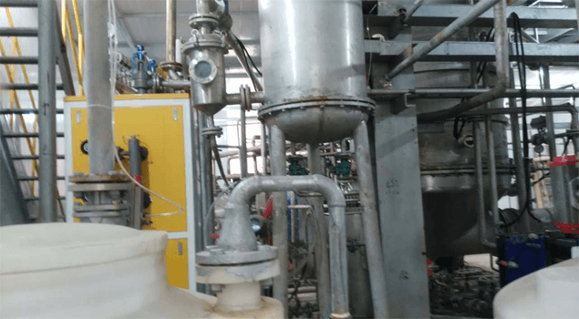 生物化工电解液是如何利用蒸汽发生器保温的？